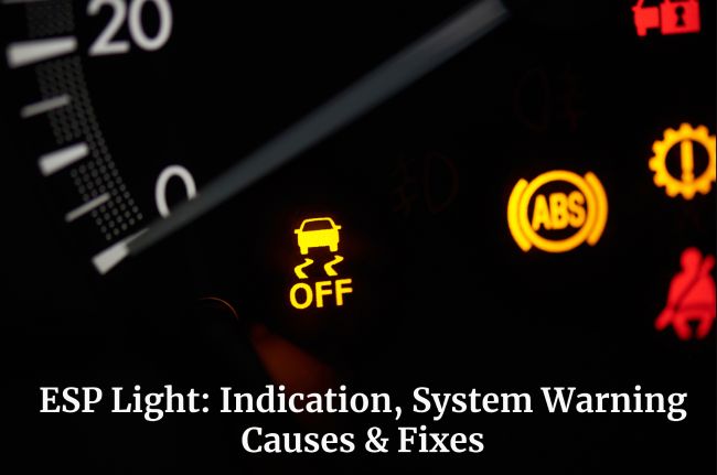 ESP Light: Indication, System, Warning Causes & Fixes